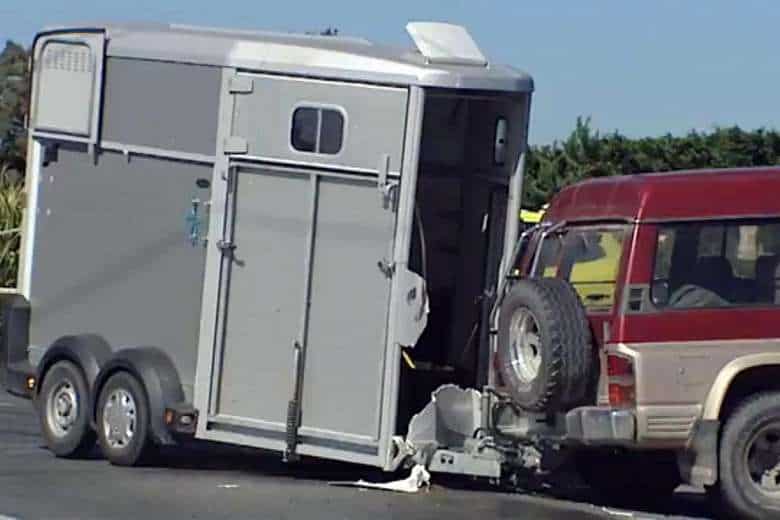 Horse Trailer Accident