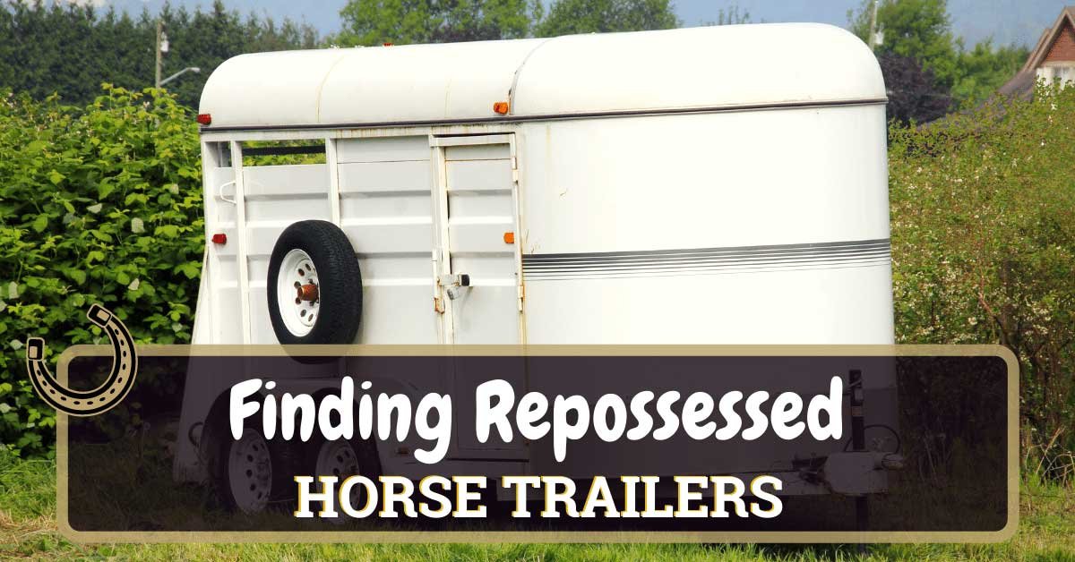 How To Find Repossessed Horse Trailers Don't Get Ripped Off! Horse Soup